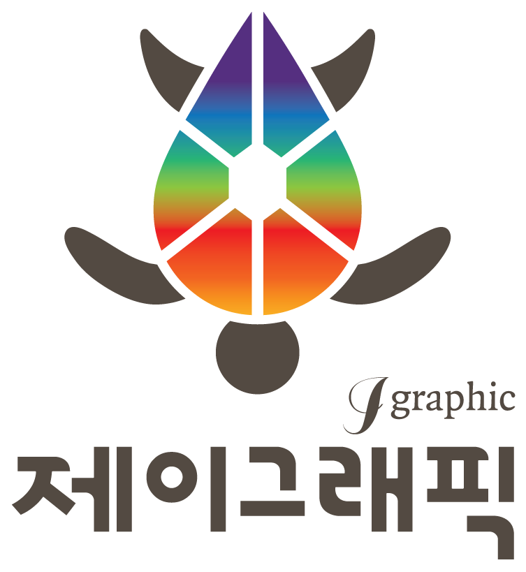제이그래픽 로고